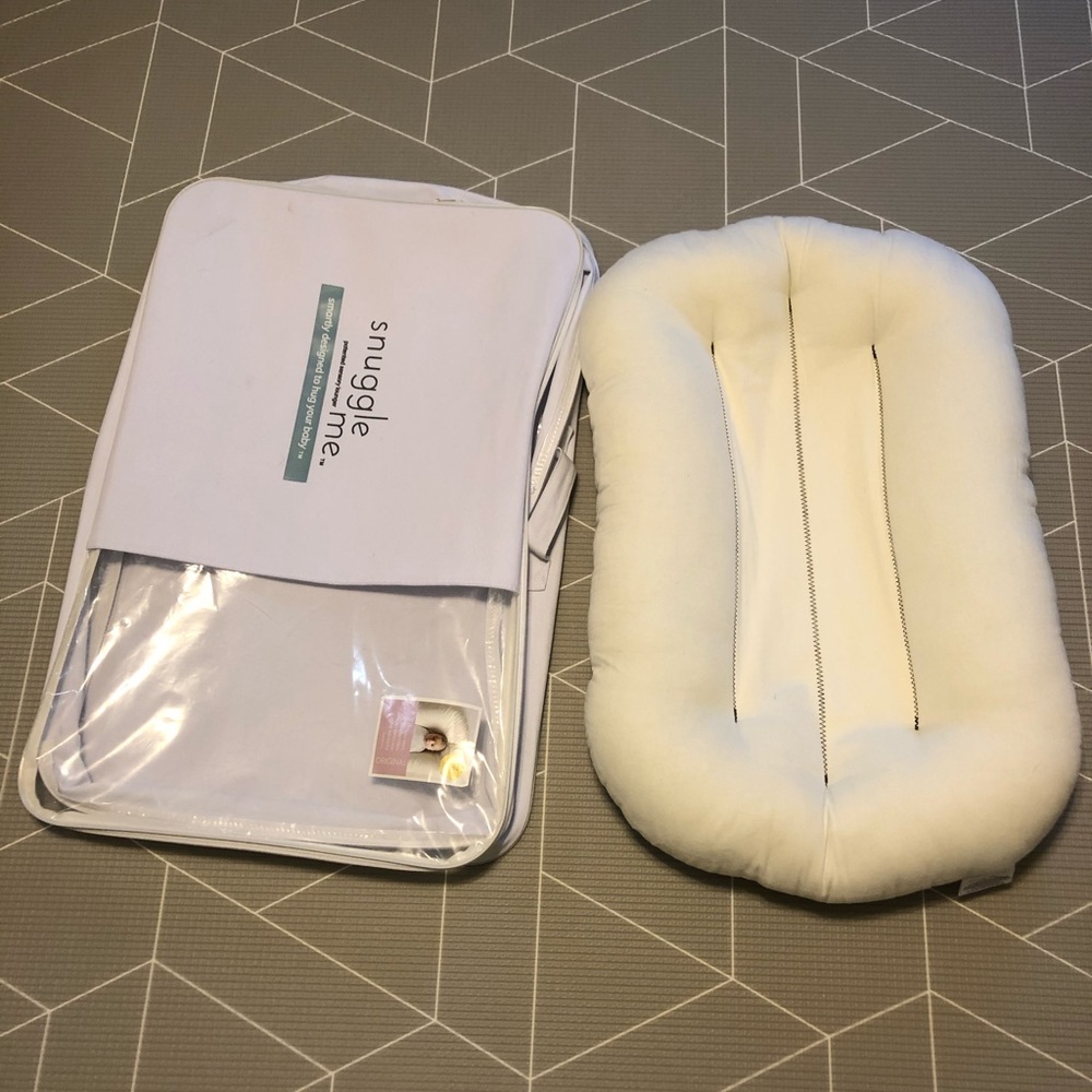Snuggle Me organic Infant lounger w case